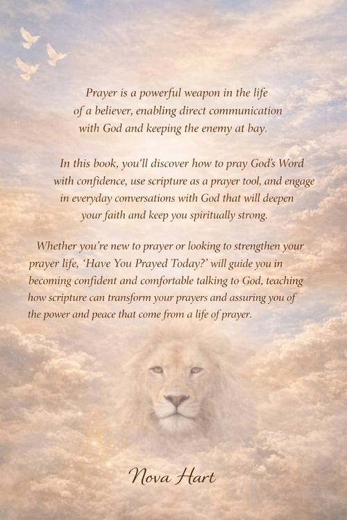 Have You Prayed Today?